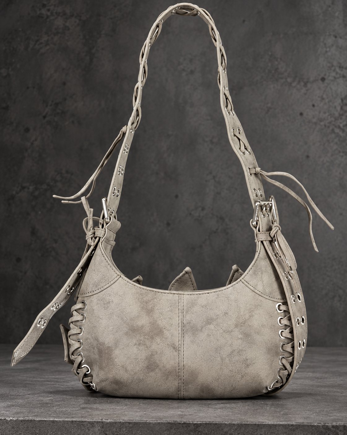 Grigio Poliuretano Donna Borsa