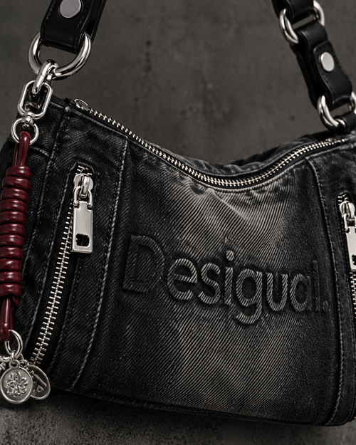 Medium Denim Shoulder Bag